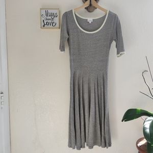 Lularoe‎ 💜 Nicole Fit Flare Stretchy Dress Midi